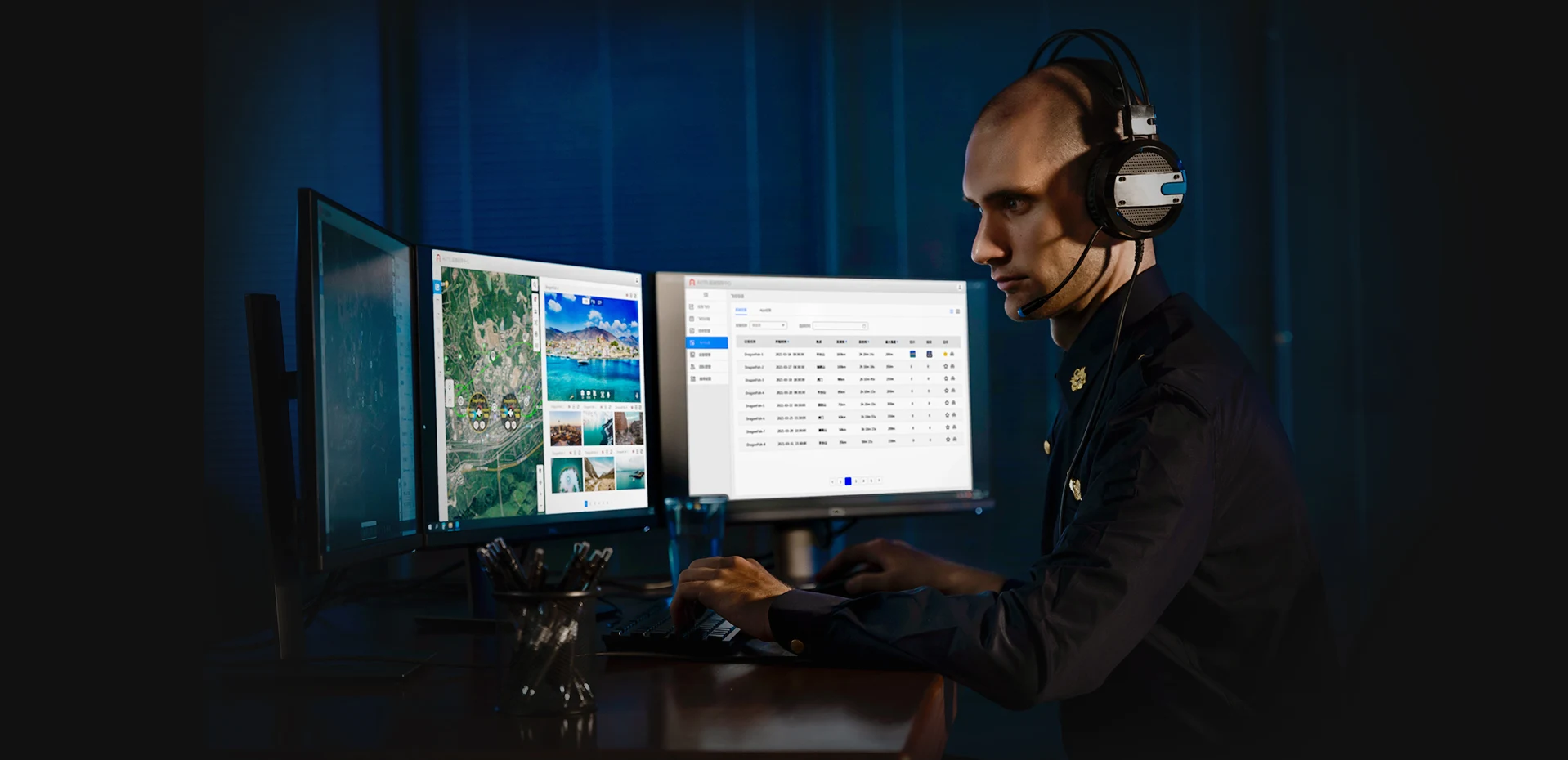 Autel Integrated Command System · Multi-channel Live Broadcast